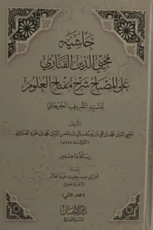 حاشية محي الدين الفناري على المصباح شرح مفتاح العلوم